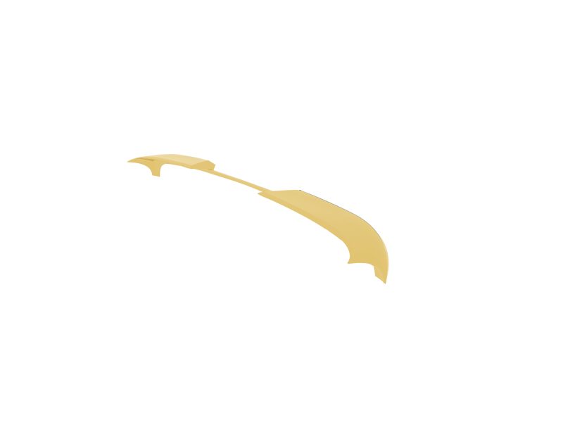 A-575_6jpg - OPSHOLDERS Two pale yellow curved aerodynamic panels connected by a slender bar, viewed diagonally on a white background.