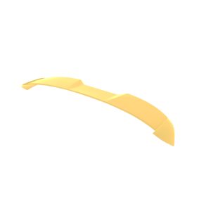 A-579_6jpg - OPSHOLDERS Abstract gold curved ribbon shape on a white background, resembling a decorative swoosh