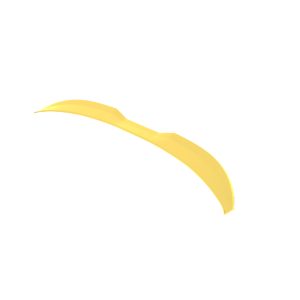 A-581_7jpg - OPSHOLDERS Yellow curved ribbon-like shape on a white background, diagonally across the canvas.