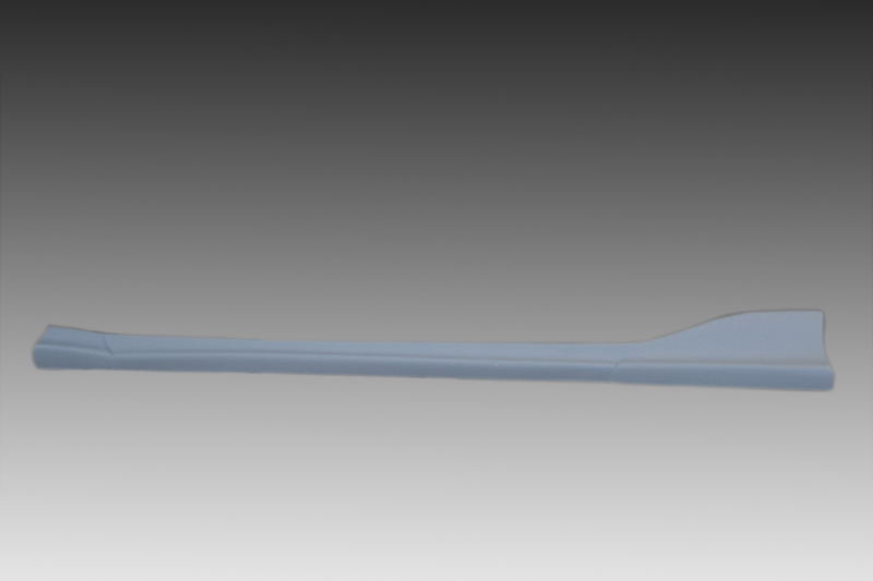 K126-003_3jpg - OPSHOLDERS Long light-blue plastic spatula with a curved handle on the right, lying on a gray gradient background.