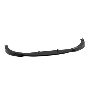 K147-001_2jpg - OPSHOLDERS Black car front lip spoiler with three mounting tabs, an aerodynamic bumper extension for improved downforce.