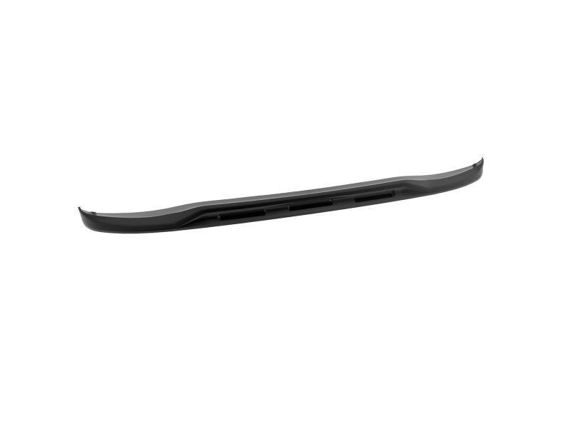 K154-004_6jpg - OPSHOLDERS Long black car side skirt with integrated vent-like openings and curved ends, an aftermarket aerodynamic lip piece