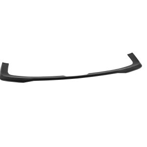 Long black car spoiler with raised ends and a curved center line, set against a white background. (informative image)
