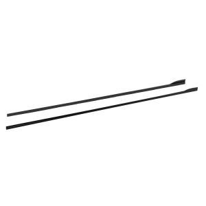 K163-003_5jpg - OPSHOLDERS Two black windshield wiper blades laid diagonally on a white background.
