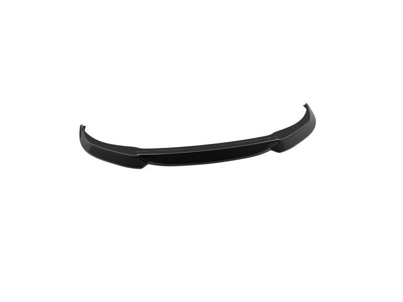 Glossy black curved car spoiler (aerodynamic rear wing)