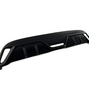 K169_003_3jpg - OPSHOLDERS Black plastic car bumper lip/spoiler with vented ribs, shown against a white background.