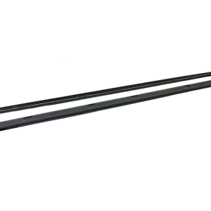 K172-003_3png - OPSHOLDERS Two black windshield wiper blades laid diagonally, shown from side view against a white background.