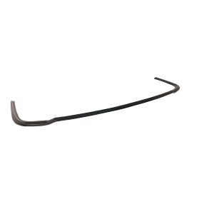 Long black curved automotive aero trim piece shown in isolation (likely a spoiler or side skirt)