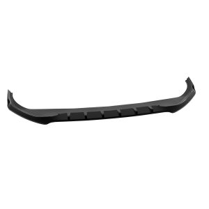 K174-002_5jpg - OPSHOLDERS Black automotive front bumper lip spoiler with multiple underside fins, designed to improve aerodynamics when mounted on a vehicle's bumper.