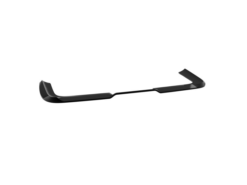 K190-004_4-1jpg - OPSHOLDERS Long, low-profile black car spoiler blade with curved ends, shown against a white background (informative product image).