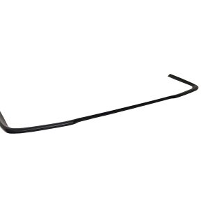 K200-003_5jpg - OPSHOLDERS Black aero bicycle handlebars with curved, winged ends, isolated on white background.