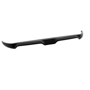 K213-003_5jpg - OPSHOLDERS Low-profile black car spoiler with curved ends, shown in side view on white background.