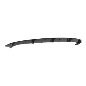 K214-004_4jpg - OPSHOLDERS Curved black plastic car panel with multiple mounting holes (bumper lip/underbody spoiler) used for exterior trim.