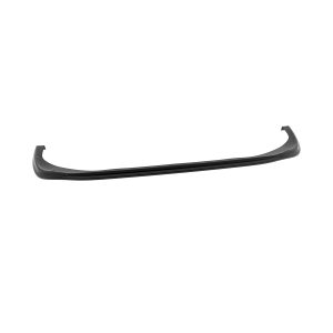 Long, low-profile black car spoiler with curved ends, shown on white background (a rear lip spoiler).
