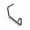 R600-Underhose-progressive-parts-1jpg - OPSHOLDERS Black metal U-shaped bike lock laid on a white background, showing the curved shackle and locking end.
