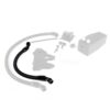 VWR130008jpg - OPSHOLDERS Accessory kit with hoses, fittings, clamps, and mounting brackets laid out on a white background.
