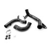 VWR140012-1jpg - OPSHOLDERS Auto intercooler pipe kit with three black hoses, clamps, brackets and small screws on white background