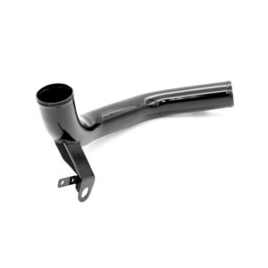VWR140012_2-1jpg - OPSHOLDERS Chrome curved exhaust pipe with mounting bracket and holes