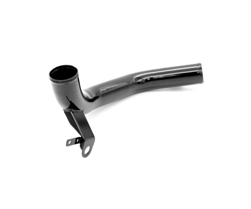 VWR140012_2-1jpg - OPSHOLDERS Chrome curved exhaust pipe with mounting bracket and holes