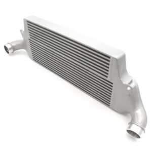 VWR143000_2-1jpg - OPSHOLDERS Car intercooler with side inlet and outlet pipes, used to cool charged air in a turbo setup