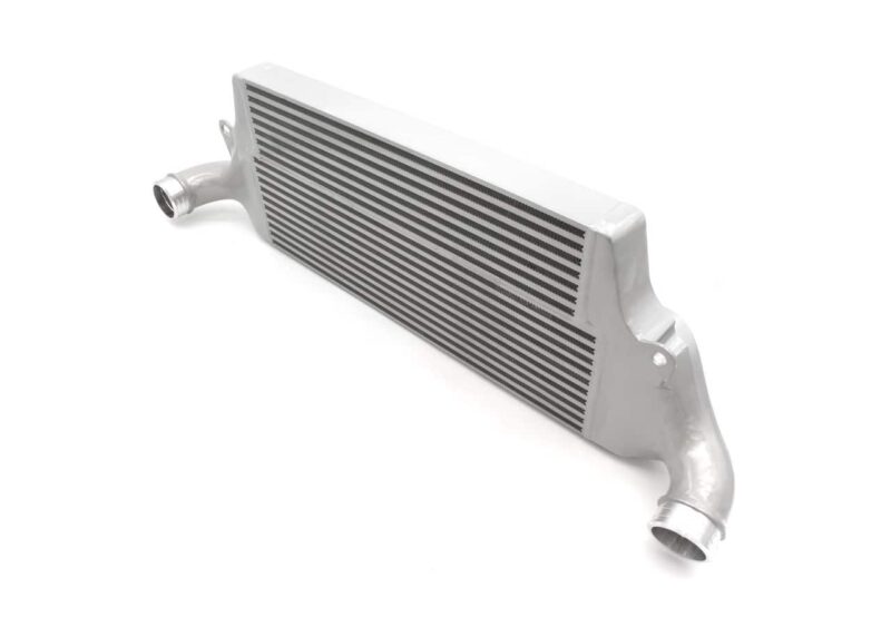 VWR143000_2-1jpg - OPSHOLDERS Car intercooler with side inlet and outlet pipes, used to cool charged air in a turbo setup