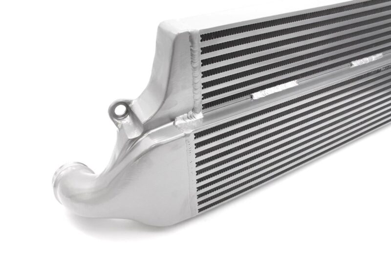 VWR143000_4-1jpg - OPSHOLDERS Aluminum intercooler core with end tanks and mounting port, a component used to cool turbocharged air in cars