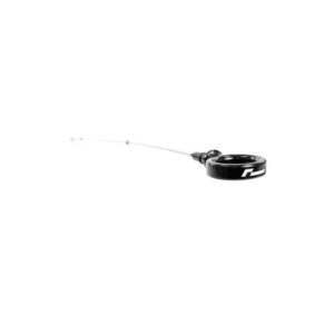VWR190010_5jpg - OPSHOLDERS Small black circular device with a white logo attached to a thin white cable, on a white background.