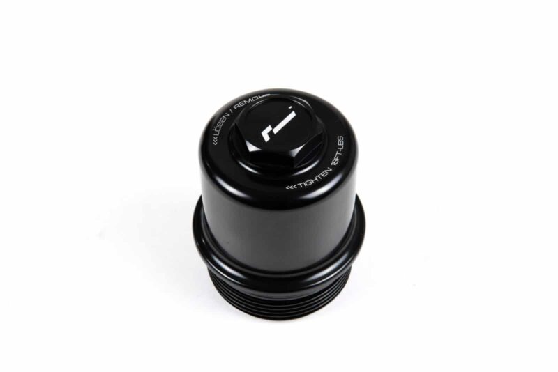 Close-up of a black metal tightening knob with a hex bolt and 'LOOSEN'/'TIGHTEN' markings around the edge.