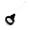 dipstick_1jpg - OPSHOLDERS Black circular ring-like instrument with a long slender rod extending away from it.