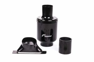 djs8188-edit01_23766697738_o-1-1-300x200-1jpg - OPSHOLDERS Black automotive oil filter and accompanying mounting components on a white background.
