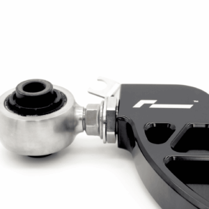 Close-up of a metal socket head connected to a black power tool handle with a white logo on the side.
