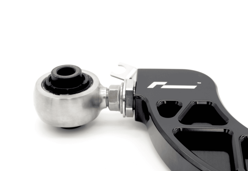 Close-up of a metal socket head connected to a black power tool handle with a white logo on the side.