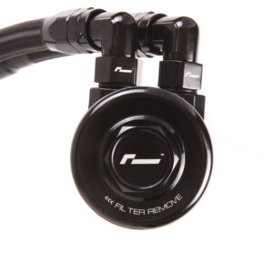 oil-cooler-vwr18-g700_42420027305_o-scaled-1jpg - OPSHOLDERS Close-up of black over-ear headphones with a coiled cable and glossy ear cup showing a white logo on a white background.