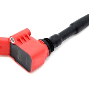 Red handheld automotive tool with a rectangular red head and long black grip; appears to be a diagnostic or puller device.