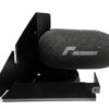 untitled-5_36909333054_o-1jpg - OPSHOLDERS Professional black microphone with foam windscreen mounted on a metal stand, ready for recording studio use, logo visible on foam edge.