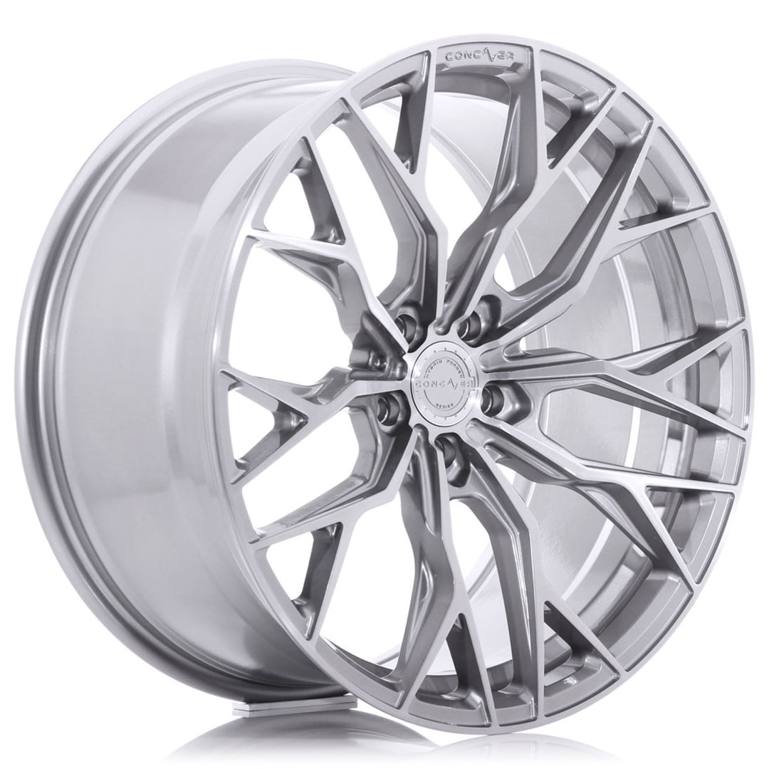 40773_0_27228jpg - OPSHOLDERS Silver multi-spoke alloy car wheel with an angular, geometric design