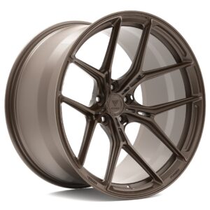 54470_1_39351jpg - OPSHOLDERS Bronze-colored forged alloy car wheel with a multi-spoke design and center cap reading VESSER F0RGED (forged) or similar branding.
