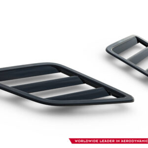 pol_po_Bonnet-Vents-459_4jpg - OPSHOLDERS Two dark gray aerodynamic slotted components on a white background, with branding visible in the bottom-right corner.