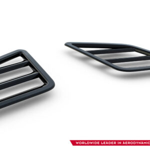 pol_po_Bonnet-Vents-459_5jpg - OPSHOLDERS Two dark gray rectangular metal frames with three inner bars on a white background, logo in the lower right corner (aerospace component image).