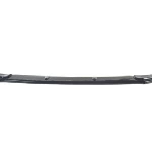 pol_po_FRONT-SPLITTER-V-1-suitable-for-Suzuki-SWIFT-6-SPORT-8268_10jpg - OPSHOLDERS Long black curved car spoiler with two mounting studs, shown against a white background.