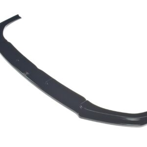 pol_po_FRONT-SPLITTER-V-1-suitable-for-Suzuki-SWIFT-6-SPORT-8268_9jpg - OPSHOLDERS Glossy black curved car spoiler photographed against a white background (isolated component)