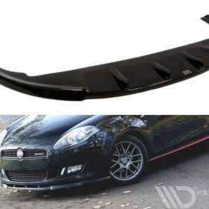 Black curved rear spoiler for a car, an aerodynamic accessory for the trunk lid.