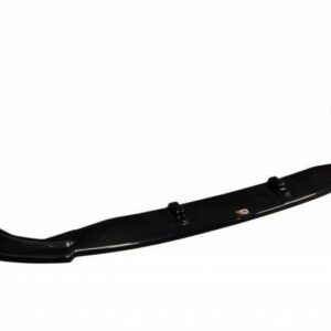 Black curved car spoiler/wing with end plates and mounting hardware
