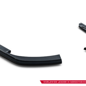pol_po_Rear-Side-Splitters-suitable-for-Renault-Talisman-1143_1jpg - OPSHOLDERS Two black curved aerodynamic components floating on a white background, with a WD logo and red 'Worldwide Leader in Aerodynamic Components' banner at the bottom right.
