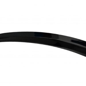 pol_po_SPOILER-CAP-suitable-for-Fiat-STILO-SCHUMACHER-VERSION-1271_5jpg - OPSHOLDERS Black curved car spoiler piece with a glossy finish and a small orange logo on the right edge? (informative)