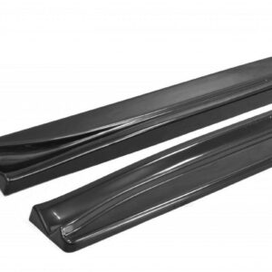 pol_po_Side-Skirts-Diffusers-suitable-for-Alfa-Romeo-Brera-78_7jpg - OPSHOLDERS Pair of black windshield wiper blades resting on a white background