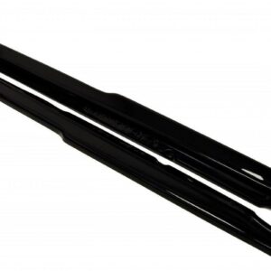 pol_po_Side-Skirts-Diffusers-suitable-for-Renault-Megane-RS-Mk2-276_4jpg - OPSHOLDERS Two black windshield wiper blades laid diagonally on a white background, parallel to each other.