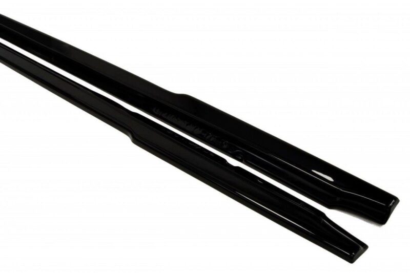 pol_po_Side-Skirts-Diffusers-suitable-for-Renault-Megane-RS-Mk2-276_4jpg - OPSHOLDERS Two black windshield wiper blades laid diagonally on a white background, parallel to each other.