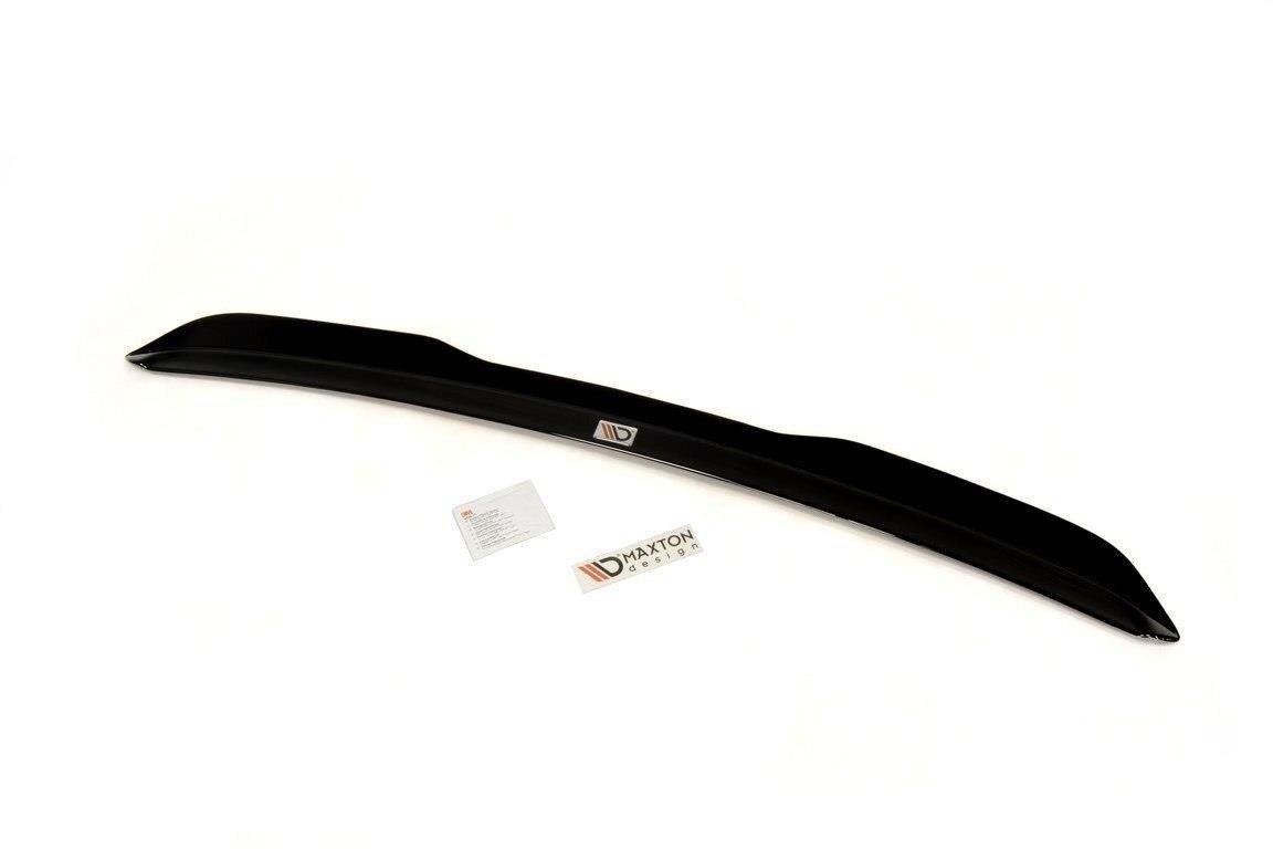pol_po_Spoiler-Cap-suitable-for-Opel-ZAFIRA-B-OPC-487_2jpg - OPSHOLDERS Black aftermarket car spoiler with Maxton Design branding on a white studio background.