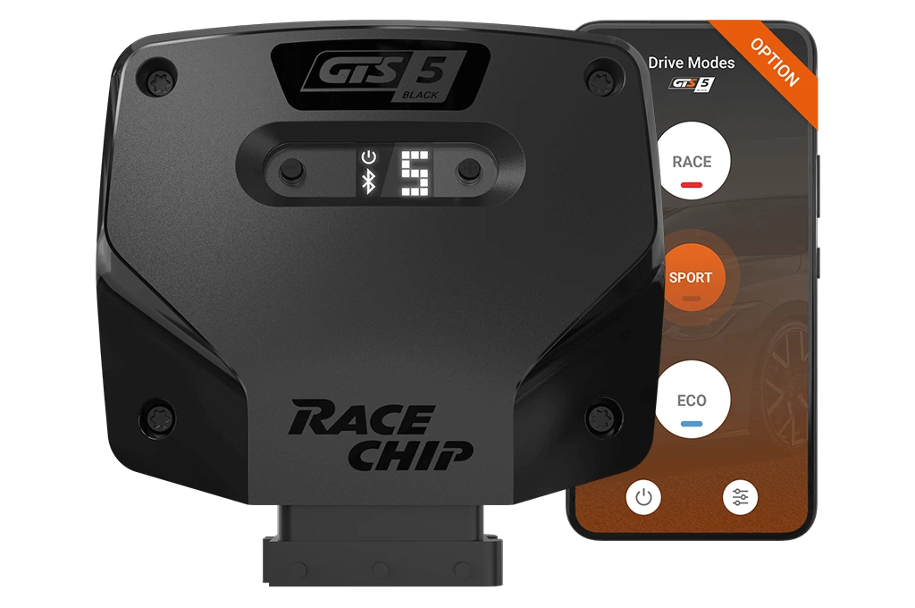 レースチップ　GTS connect アウディ RaceChip GTS 5 BLACK for Audi A5 (5F) 3.0 TDI 2016-2024 - OPSHOLDERS